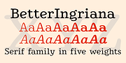 BetterIngriana, a Serif Font by Ingrimayne Type (Thumbnail 2 of 11)