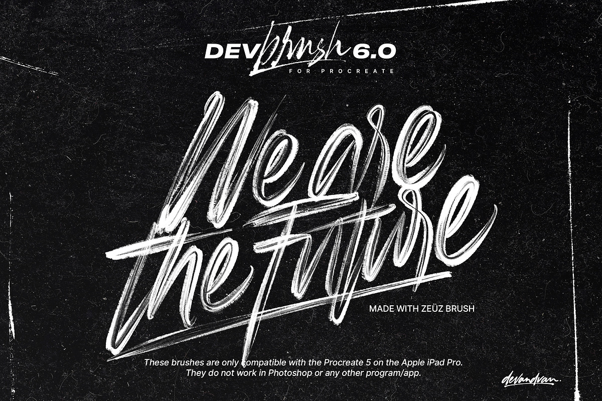 DevBrush 6.0 for Procreate 5, a Brush Add-On by Alif Devan R. (Photo 4 of 11)