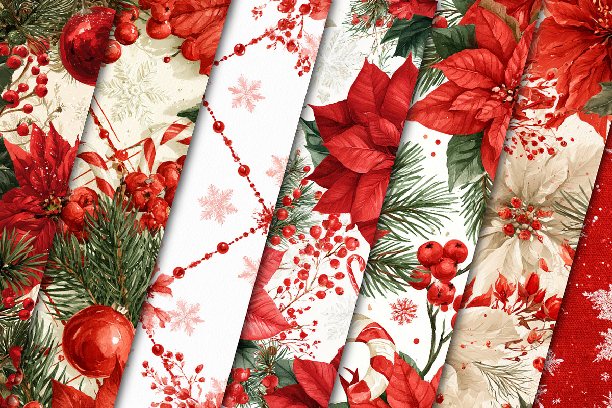 Spice Christmas Seamless Paper, a Pattern Graphic by Black Bird Studio (Photo 2 of 6)