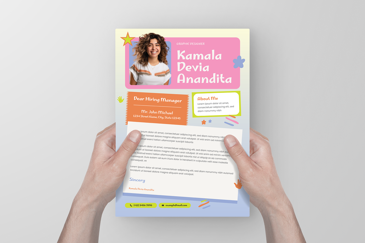 Creative CV Resume, a Resume Template by Annora Studio (Photo 6 of 6)