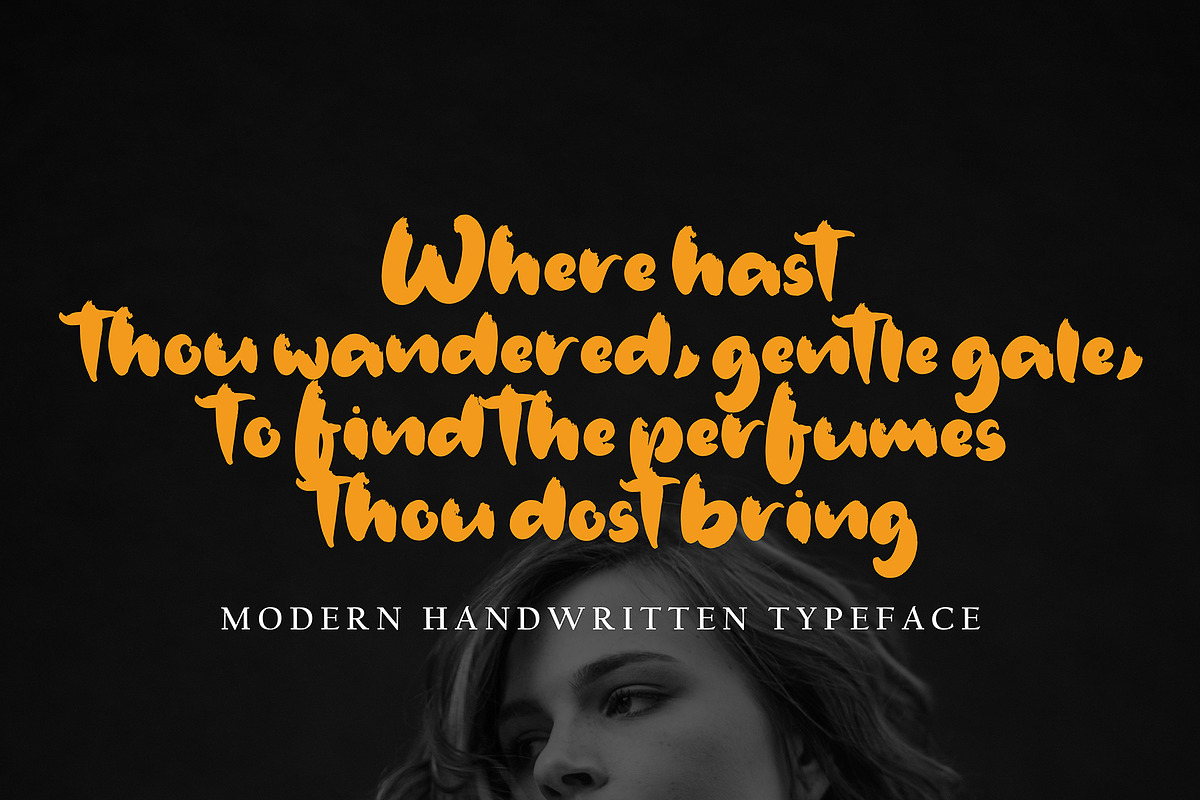 Rinto Bold, a Handwritten Font by pineungtype (Photo 2 of 6)