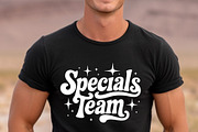 Specials Team Groovy Retro Typograph, an Object Graphic by Star Graphic Design (Thumbnail 2 of 12)
