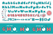 Sale Bubble Double Duo font, a Script Font by Zoya Miller (Thumbnail 2 of 7)