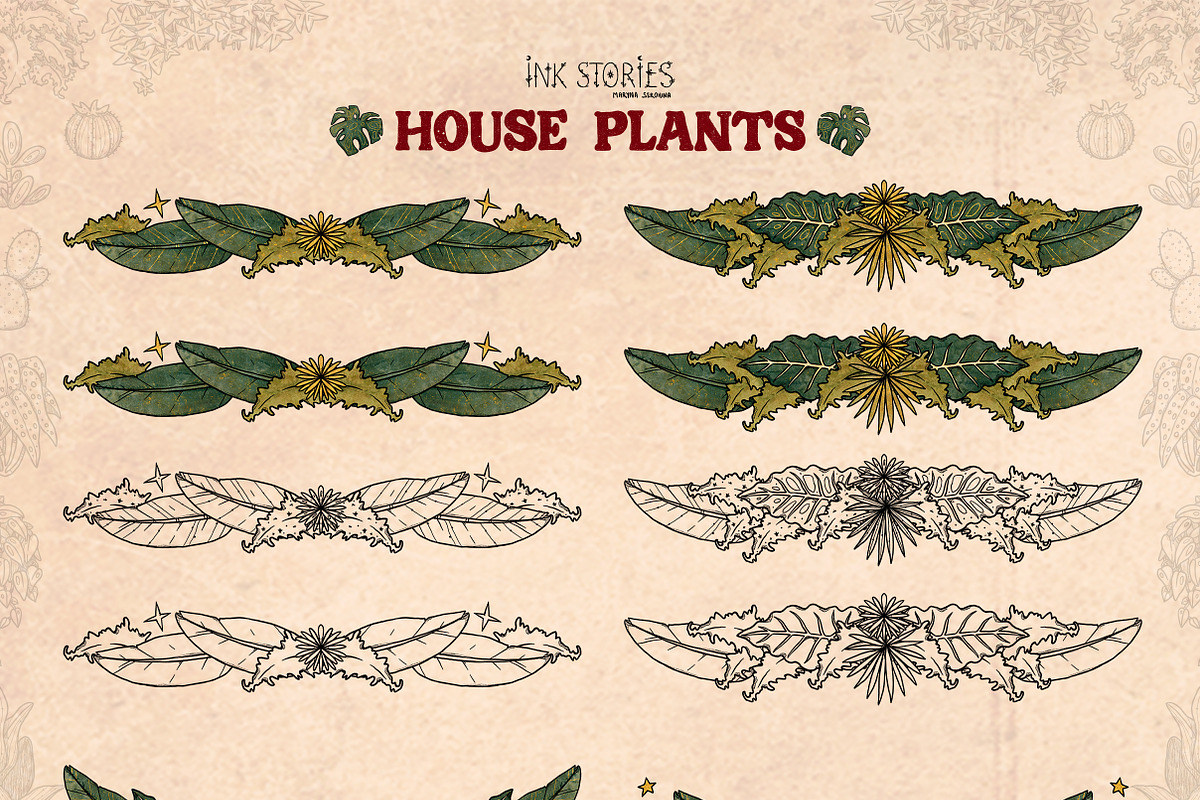 House Plants, an Object Illustration by Ink Stories (Photo 21 of 23)