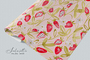 Strawberry seamless pattern, a Pattern Graphic by SirenaArt (Thumbnail 10 of 11)