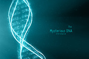 DNA Helix vector, an Object Graphic by GarryKillian (Thumbnail 2 of 3)