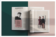 Magazine / CANVA, INDD / Brooke, a Magazine Template by Mirazz (Thumbnail 7 of 17)