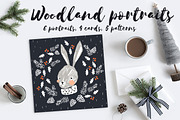 Woodland portraits, an Animal Illustration by OJardin (Thumbnail 1 of 3)