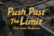 Runster Dread - Raw Intense Font, a Handwritten Font by HypeWorksCo (Thumbnail 2 of 16)