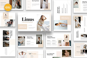 Linus - Creative Minimalist GSlides, a Presentation Template by Fit-tee