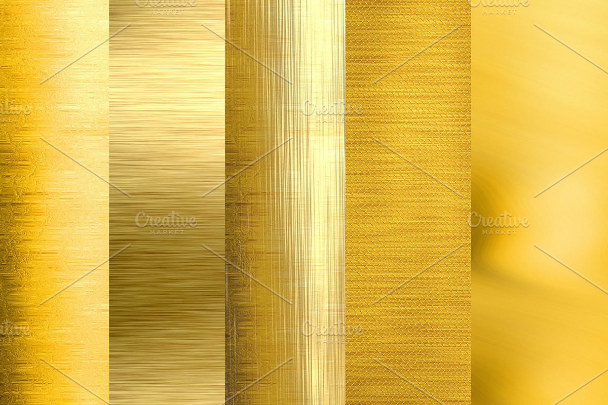 Gold textures, a Texture Graphic by dotstudio