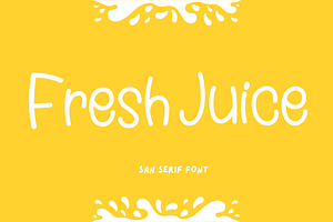 Fresh Juice Font