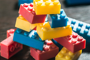 Plastic blocks on table stock photo containing blocks and plastic
