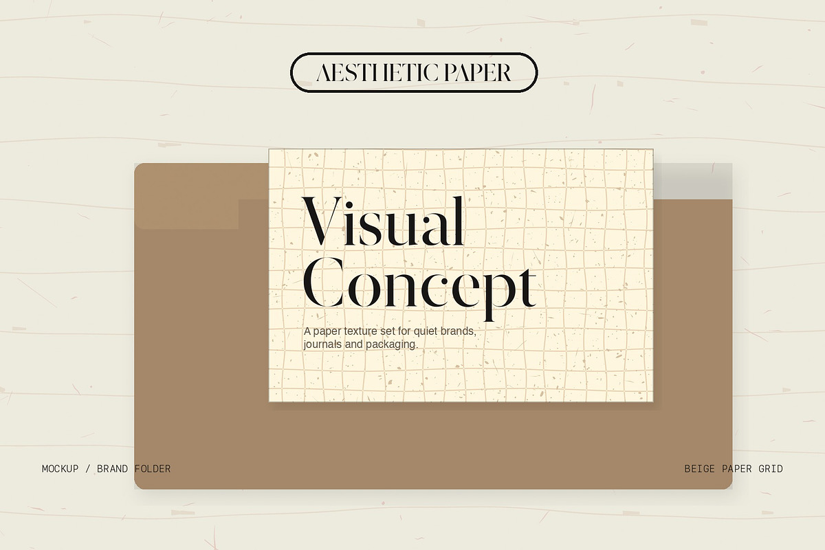 Beige Paper Textures. Vector kit, a Texture Graphic by Debar's Shop (Photo 4 of 8)