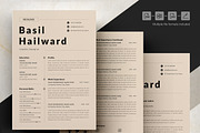 Minimalist Resume & Cover Letter, a Resume Template by ResumeInventor (Thumbnail 4 of 6)