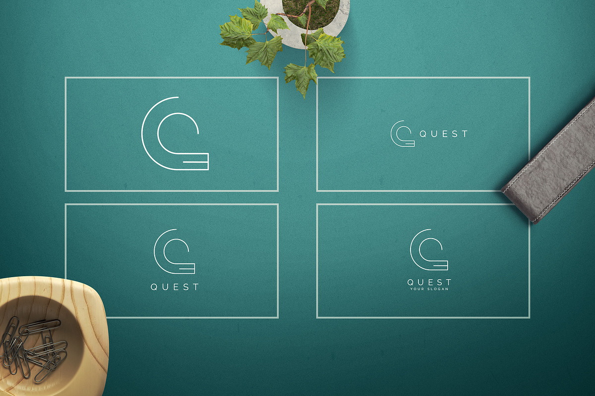 Geometric Letters and Logo Designs, a Branding & Logo Template by VP Fonts (Photo 18 of 28)