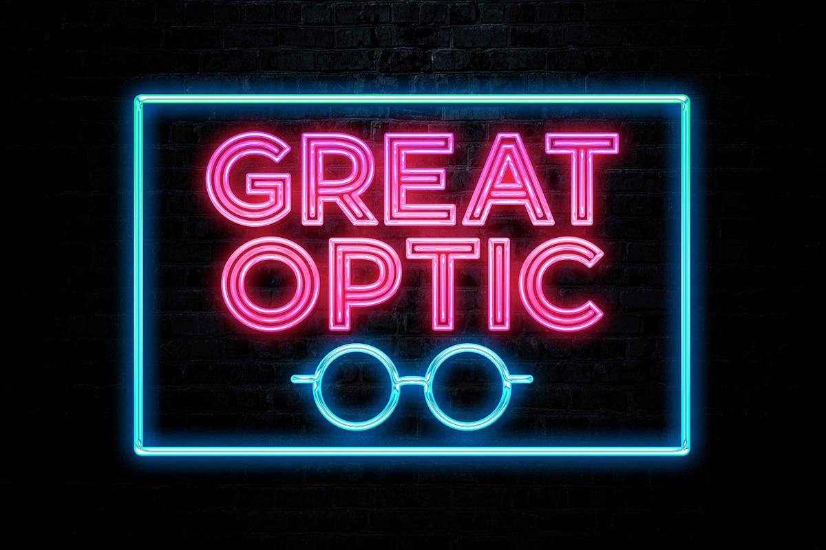 NEONBLITZ - Retro Neon Font, a Sans Serif Font by Almarkhatype (Photo 2 of 10)