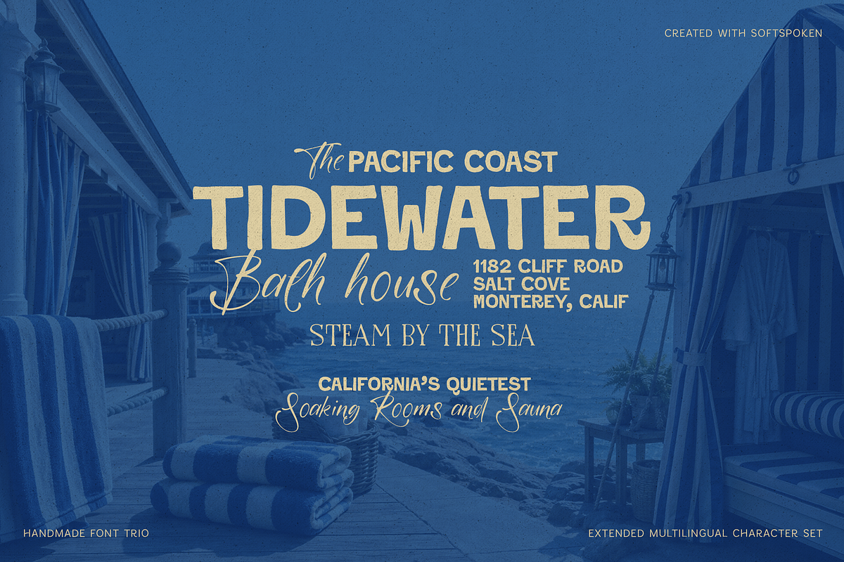 Softspoken Serif, Sans, Script Fonts, a Script Font by VP Fonts (Photo 11 of 18)