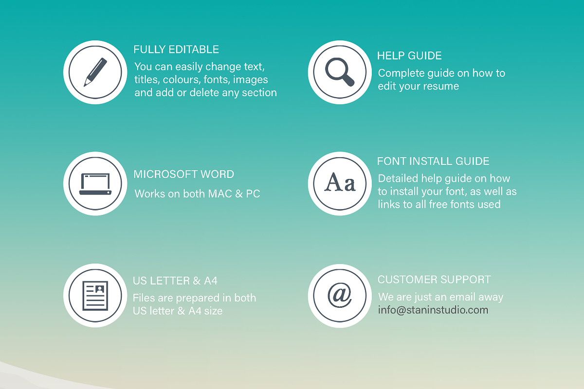 Interior Designer Resume Portfolio, a Resume Template by Stanin Studio (Photo 10 of 10)
