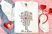 Easter Wildflower Cross PNG, an Illustration by Canvas Craft (Thumbnail 7 of 7)