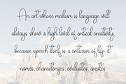 Rainyday | Script Font, a Handwritten Font by Scratchones (Thumbnail 6 of 9)