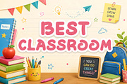 Busy Backpack, a Handwritten Font by Yoga Letter (Thumbnail 3 of 6)
