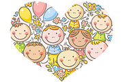 Cartoon kids frames and borders set, a Person Illustration by Bubert Art (Thumbnail 5 of 13)