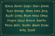 Empherian - Decorative Serif, a Serif Font by iqbal habibi (Thumbnail 5 of 10)