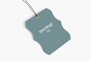 Hanging Tag Mockup Template PSD, a Product Mockup by graphypix