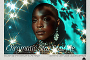 Chromatic Star Sparkle Overlays, a Texture Graphic by PhotoSpirit (Thumbnail 1 of 8)