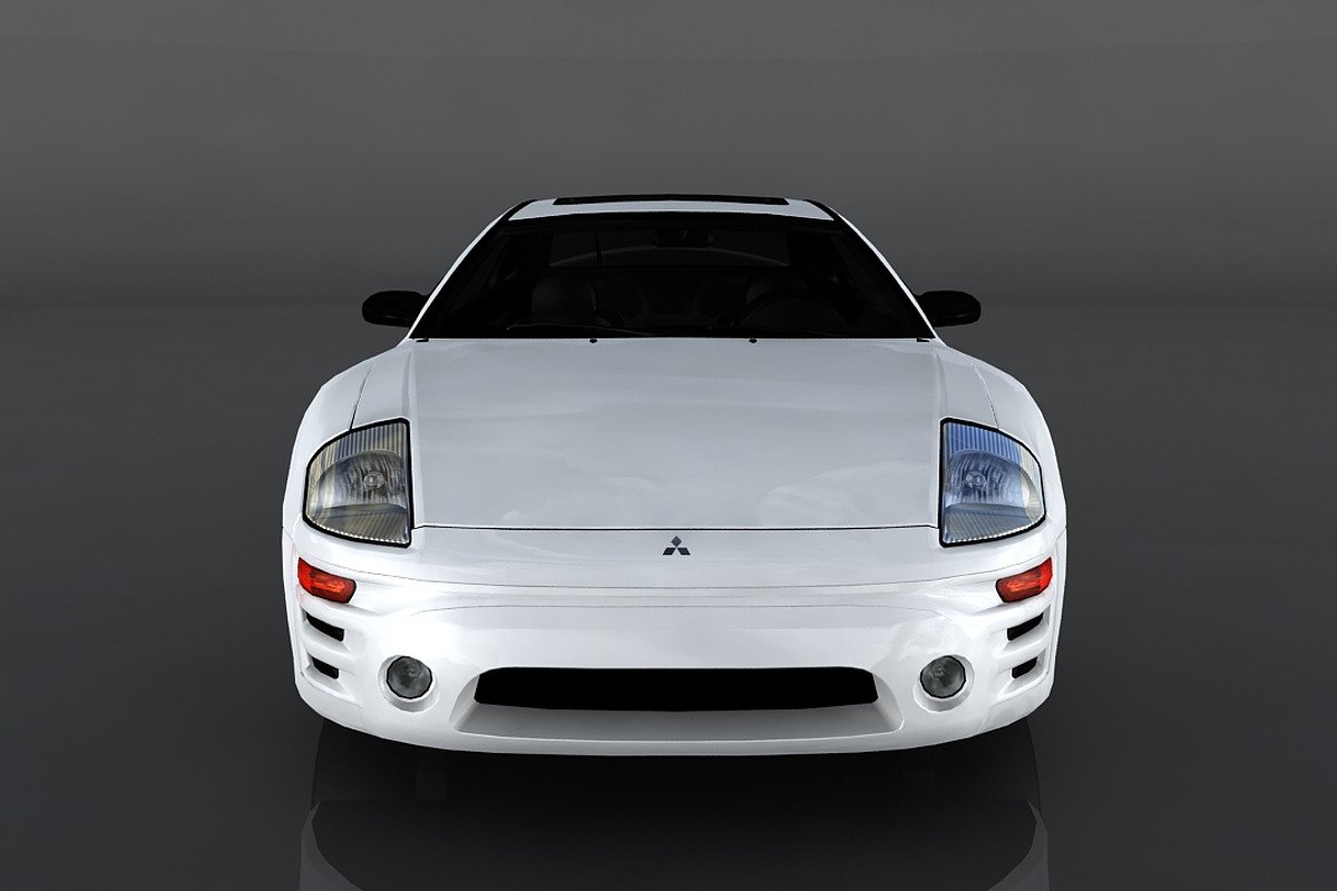2003 Mitsubishi Eclipse GTS, a Cars & Vehicle 3D Model by valtriiu (Photo 2 of 12)
