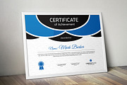 Certificate Word | PSD | AI, a Stationery Template by Curve Design (Thumbnail 1 of 3)