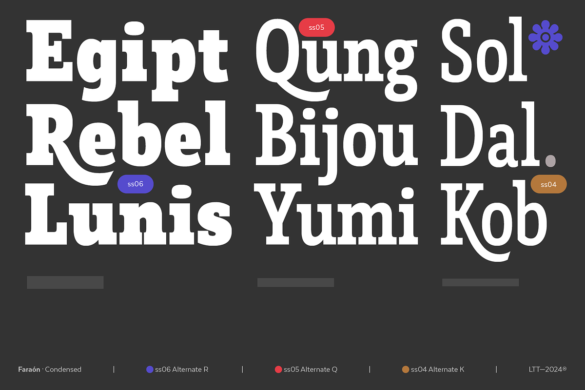 Faraon, a Slab Serif Font by Latinotype (Photo 8 of 15)