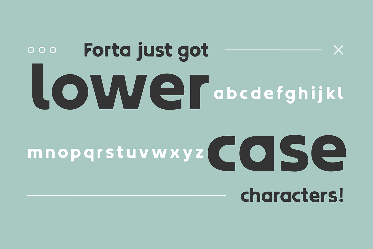 Forta 2.0 Modern unique typeface, a Sans Serif Font by creativehands (Photo 5 of 10)