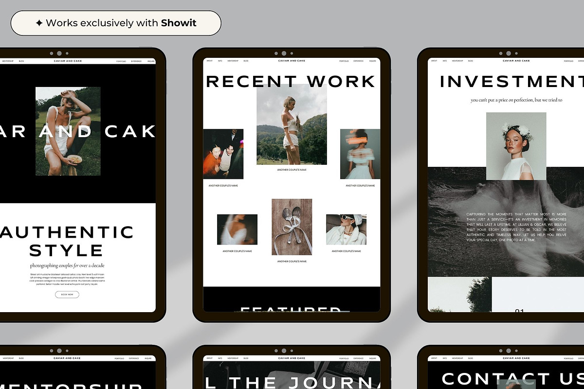 Showit Website Template Photographer, a Websites & App Template by Superhero Design Co. (Photo 7 of 7)