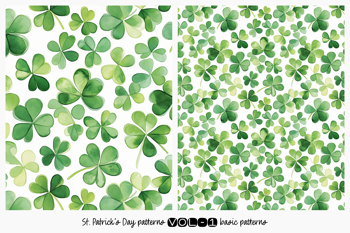 St. Patrick’s Day Seamless Patterns, a Pattern Graphic by DesignRocket (Photo 8 of 13)
