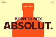 Griga Sans - Font Family, a Sans Serif Font by Graptail (Thumbnail 5 of 18)