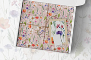 Watercolor Wildflowers Pattern, a Pattern Graphic by TanyaOak (Thumbnail 2 of 7)
