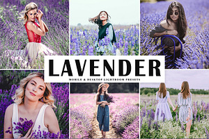 Lavender Pro Lightroom Presets