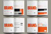 Brand Guidelines Corporate Identity, a Brochure Template by MightyDesign (Thumbnail 3 of 6)