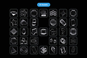 3D Ice Material Icons, an Object 3D Model by Azam Creative (Thumbnail 5 of 5)