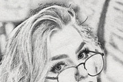 Pencil Sketch Effect Photoshop, an Action Add-On by liptouse (Thumbnail 7 of 8)