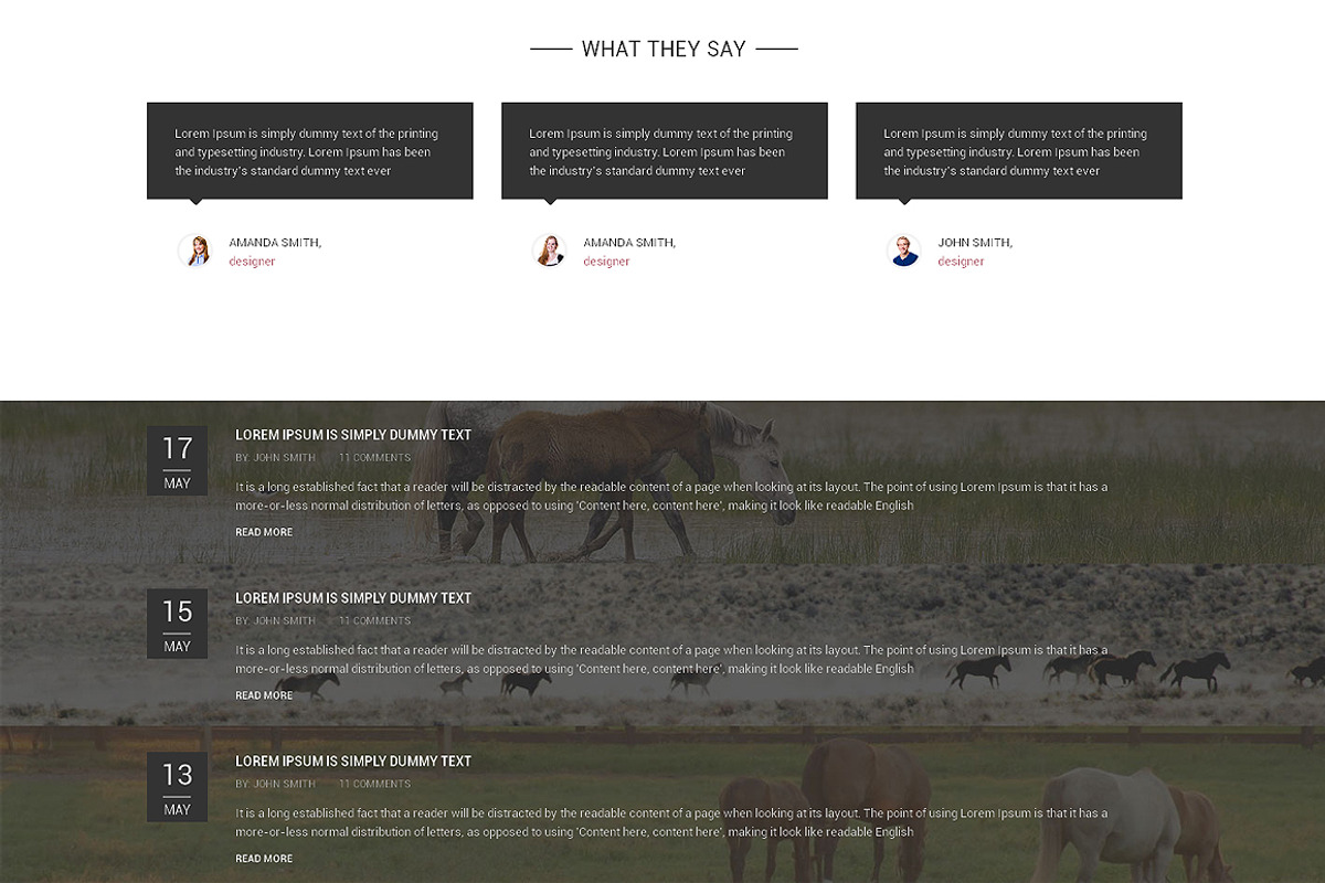 Unrestraint One Page Theme, a Landing Page Template by IceTemplates (Photo 3 of 3)