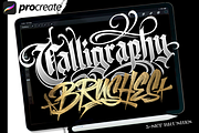 Calligraphy brush #2, a Brush Add-On by danusetyaji (Thumbnail 1 of 4)