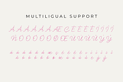 Ringpink - Monoline Script Font, a Script Font by Spesifikstd (Thumbnail 3 of 8)
