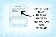 Blue Printable Party Planner PNG, a Stationery Template by Pixels N Bows (Thumbnail 4 of 4)