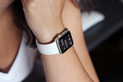 10 Real World Apple Watch Mockups, a Wearable Device Mockup by Medialoot (Thumbnail 1 of 4)