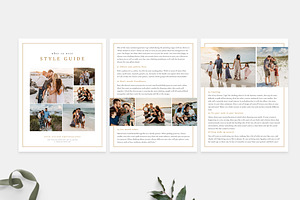 Style Guide Template Style001