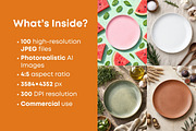 Empty Plate Photos, Top View Flat, a Food & Drink Photo by Selenique Studio (Thumbnail 2 of 10)