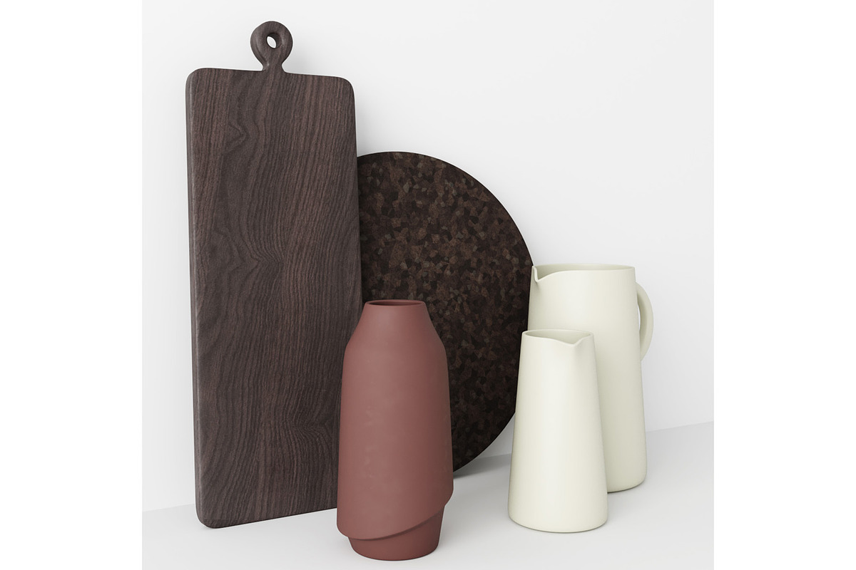 Kitchen Olivia Accessories, a Furniture 3D Model by 3DCargo (Photo 2 of 9)